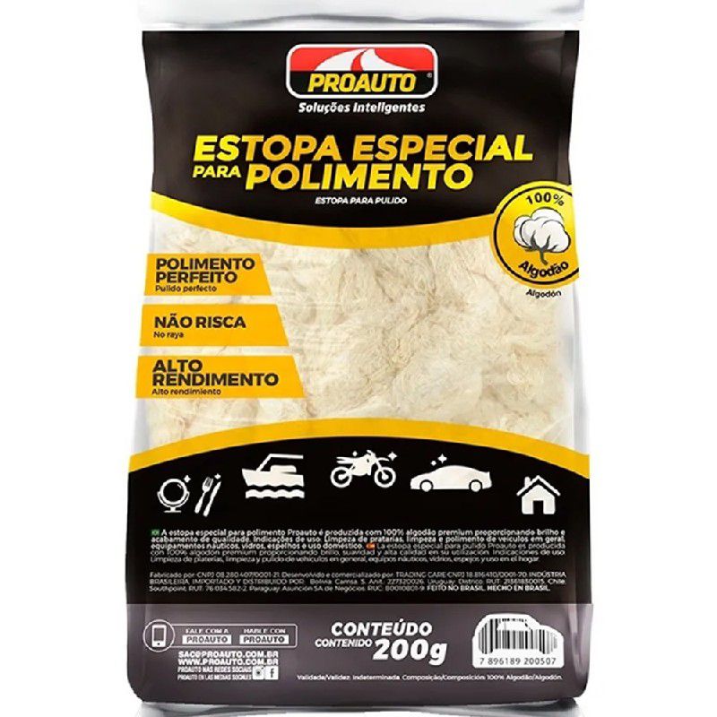 Estopa Para Polimento - PROAUTO