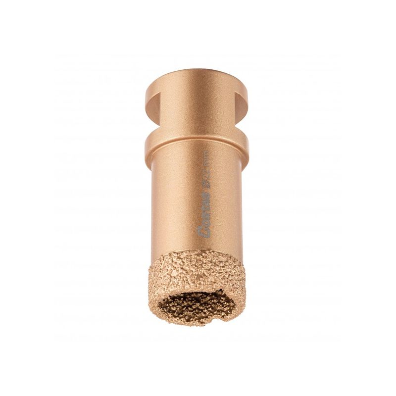 Serra Copo Diamantada 22mm p/ Esmerilhadeira - Cortag