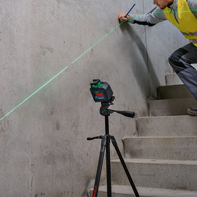 Nível a laser verde de linhas cruzadas Bosch GLL 2-20G 10m
