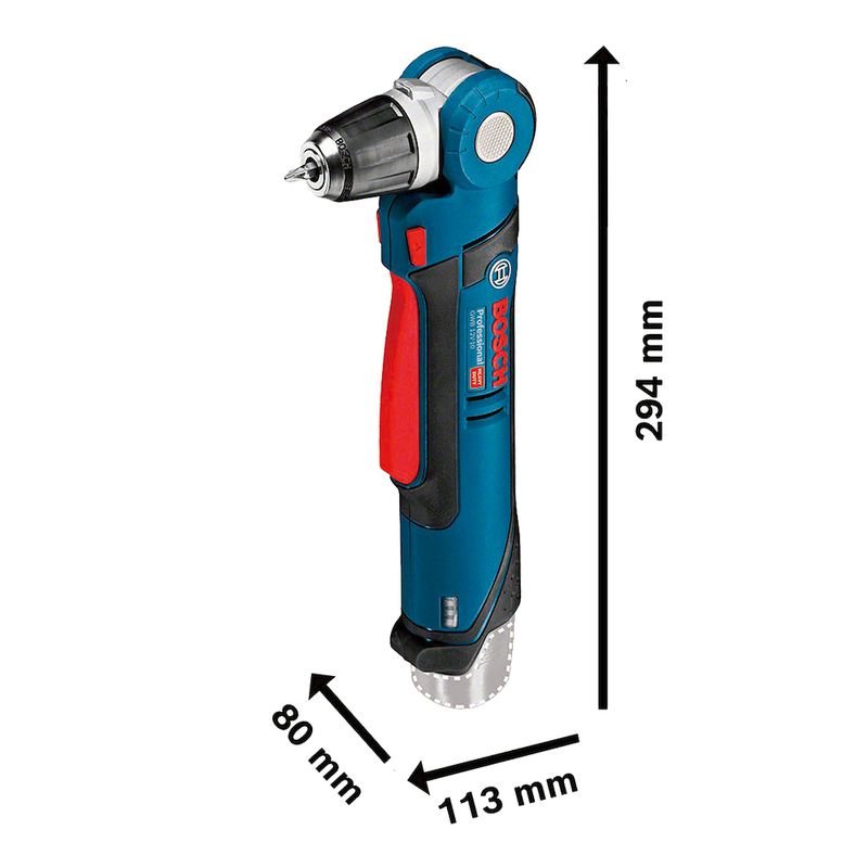 Furadeira e parafusadeira a bateria Bosch GWB 12V-10, SB, em maleta