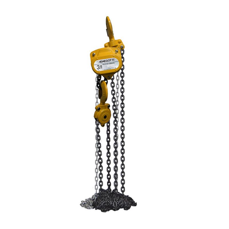 Talha Manual de Corrente 3000Kg x 3m MTC 3.0 Ton - Menegotti