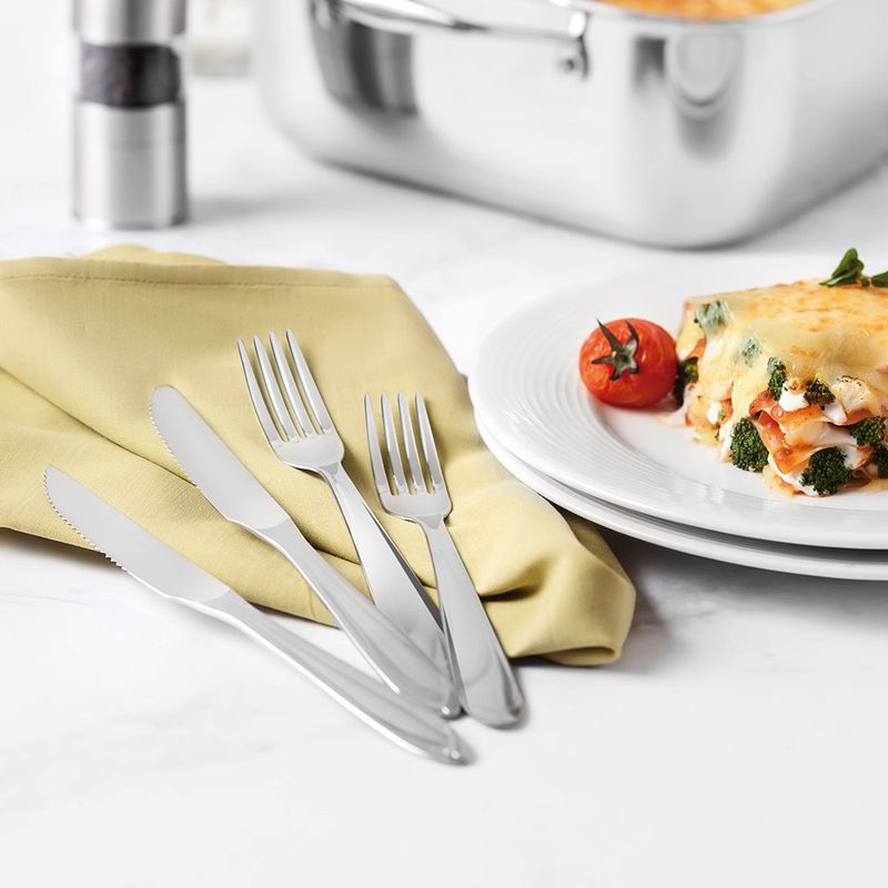 Faqueiro Laguna em Aço Inox com Facas para Churrasco 42 Peças - Tramontina 