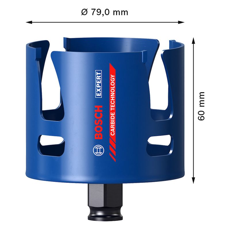 Serra copo Bosch EXPERT Construction Material 79 mm, 3 1/8''