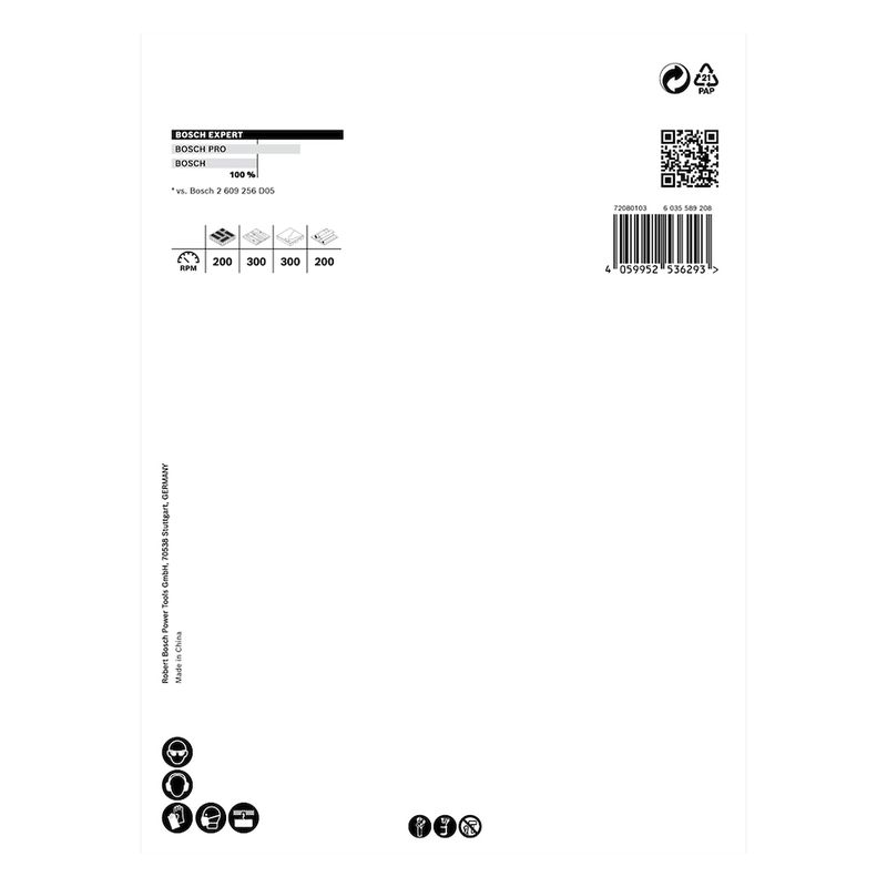 Serra copo Bosch EXPERT Construction Material 114 mm, 4 1/2''
