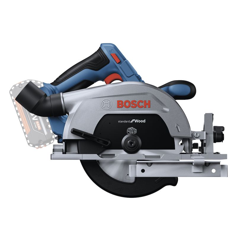 Serra Circular à bateria Bosch GKS 185-LI, 18V SB, com disco