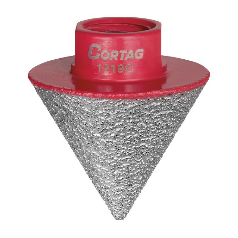 Fresa Diamantada Cônica Reta M14 - 5 á 35mm (60210) - Cortag