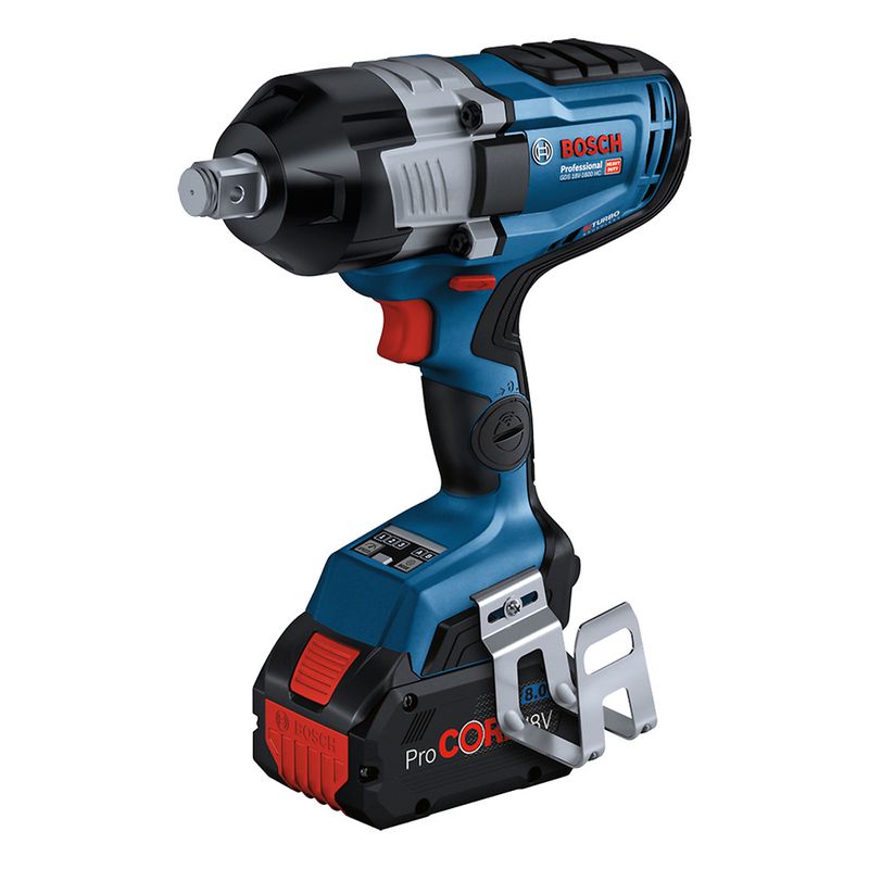 Chave de Impacto GDS 18V-1600HC Com Bateria e Carregador 18V (06019M10E1) - Bosch