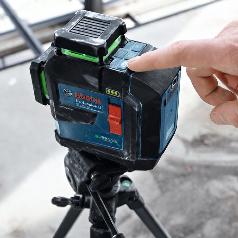 Nível a Laser Verde GLL 80-33 G (0601065500) - Bosch