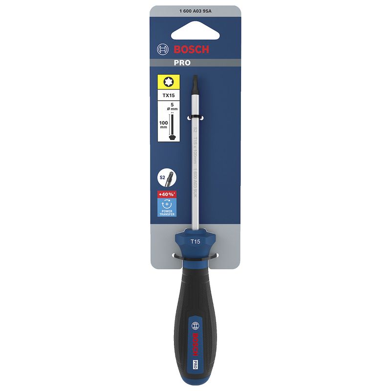 Chave de Fenda Torx T15 x 4'' (1600A039SA) - Bosch Pro