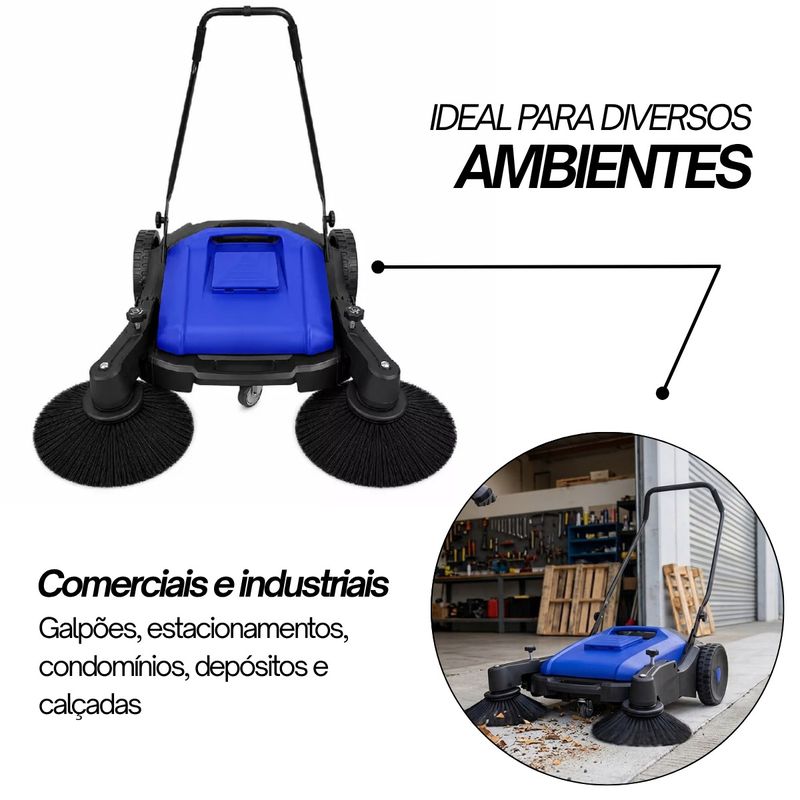 Varredeira Manual Para Pisos Com Reservatório 40L (JFVC004) - K2