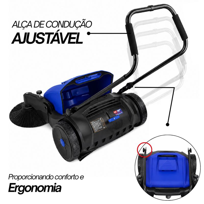 Varredeira Manual Para Pisos Com Reservatório 40L (JFVC004) - K2