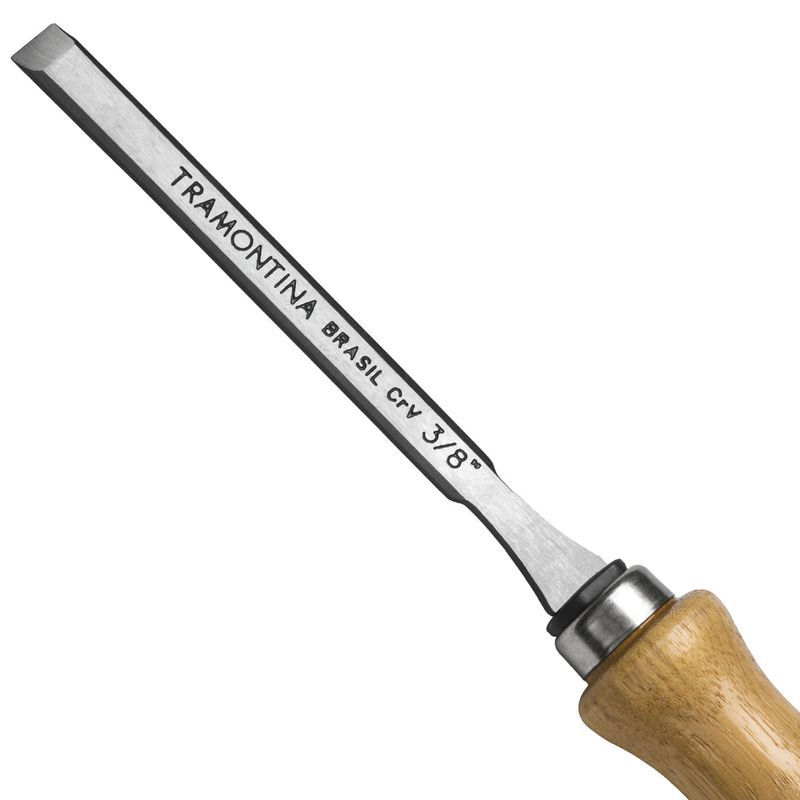 Formão Chanfrado Com Cabo de Madeira 3/8'' (43330/102) - Tramontina
