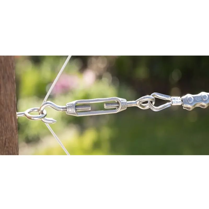 Kit Esticador Para Cabo De Aço Gancho/olhal 5/8'' 3,0006 (Com 5 Unidades) - Nord 