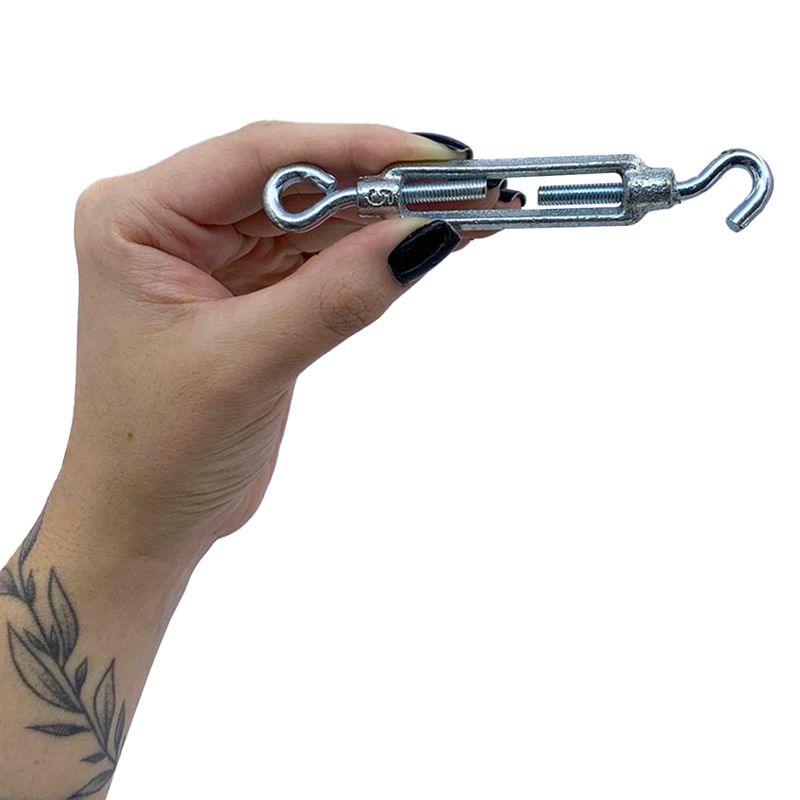 Kit Esticador Para Cabo De Aço Gancho/olhal 3/16'' (3,0001) - Nord