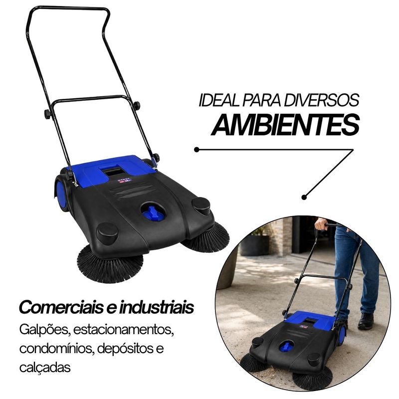Varredeira Manual Para Pisos Com Reservatório 14L (JFVC002) - K2