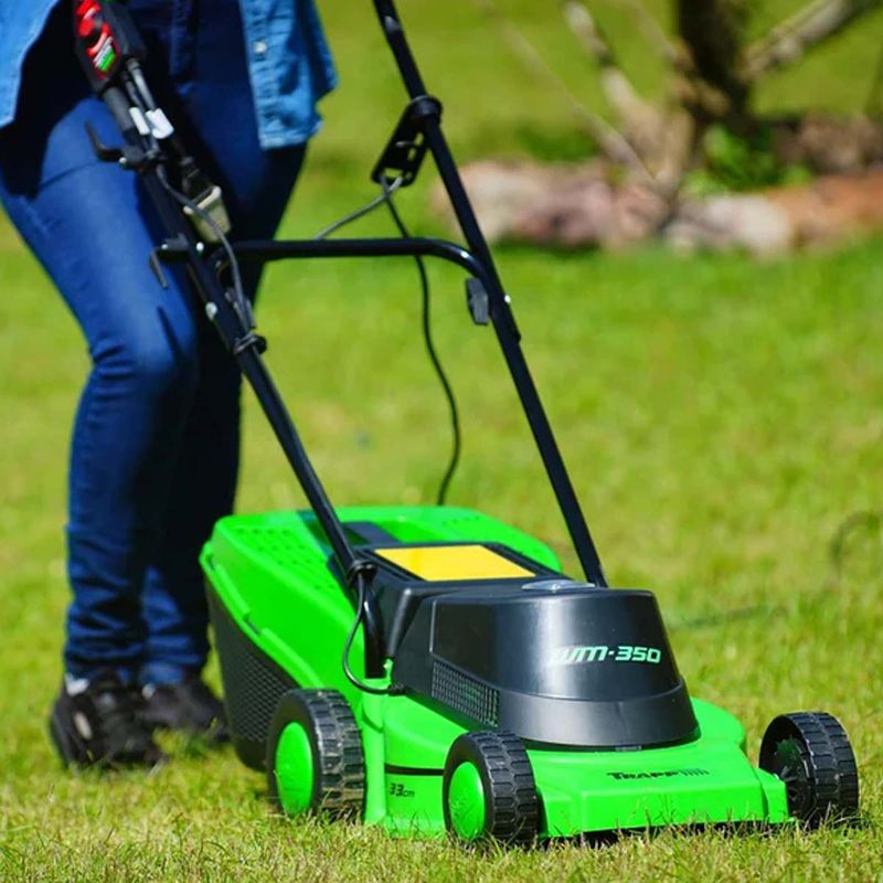Cortador de Grama Elétrico Com Recolhedor 1100W (WM-350) - Trapp