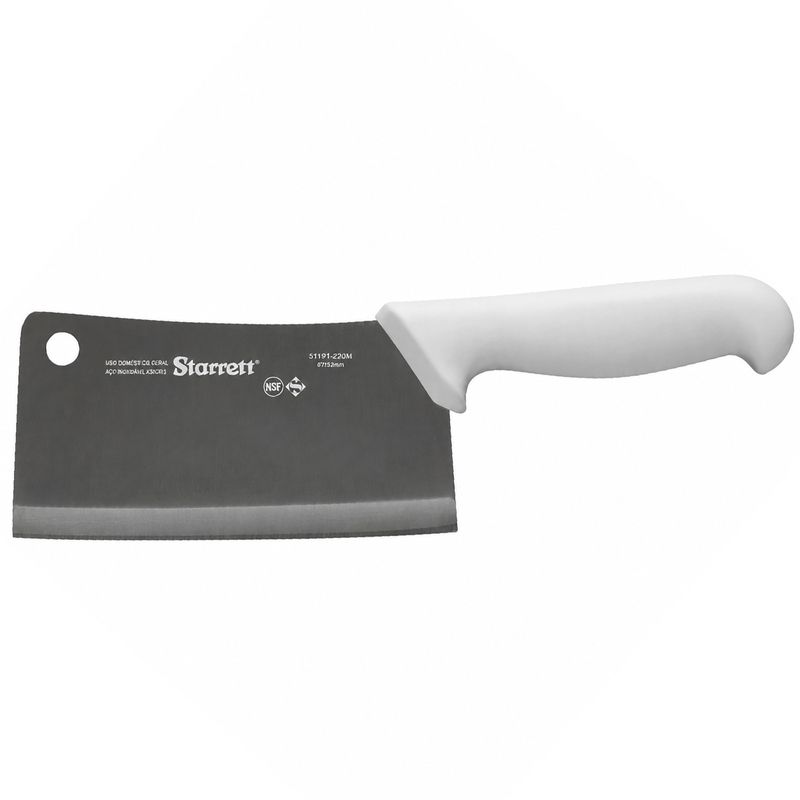 Cutelo Com Lâmina Especial 6'' / 15cm e Cabo Branco (BKW509-6) - Starrett