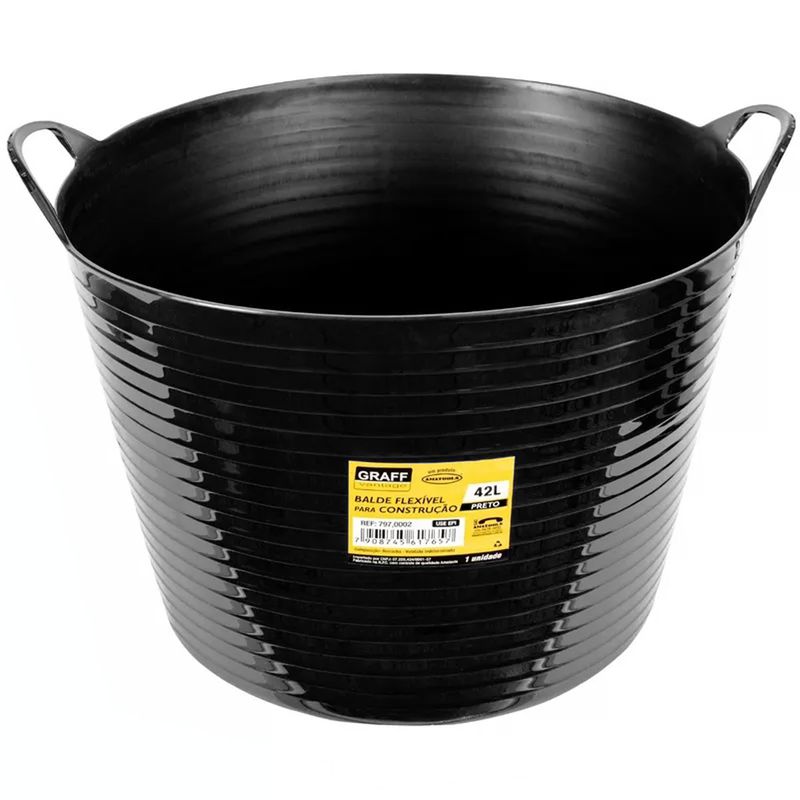 Máquina de Assentar Pisos a Bateria MAC-100 Com Balde Flexível Para Construção 42L - Cortag