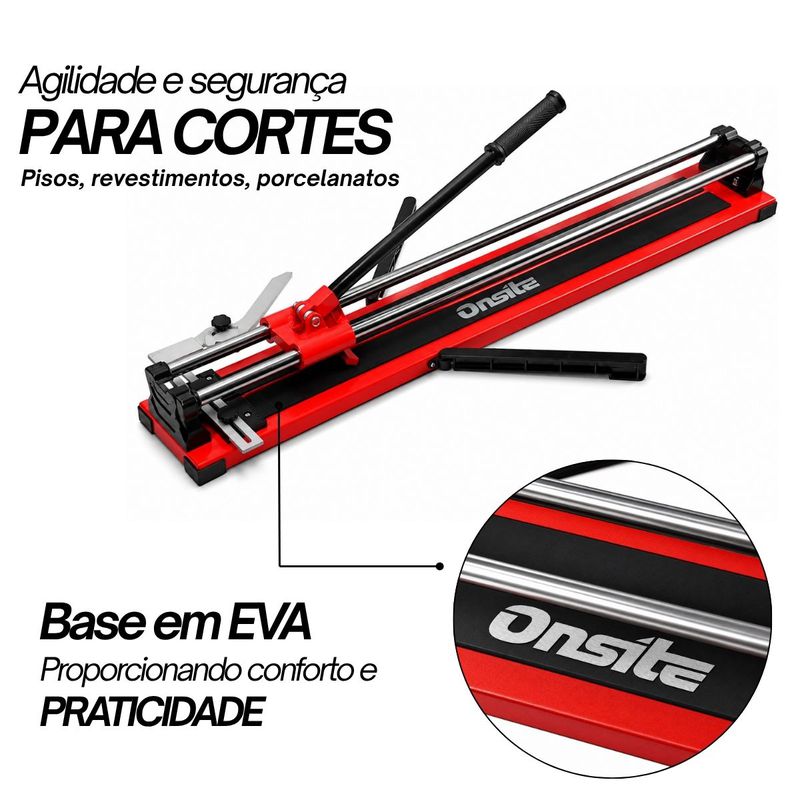 Cortador Manual de Pisos e Azulejos 90cm (715409) - Onsite