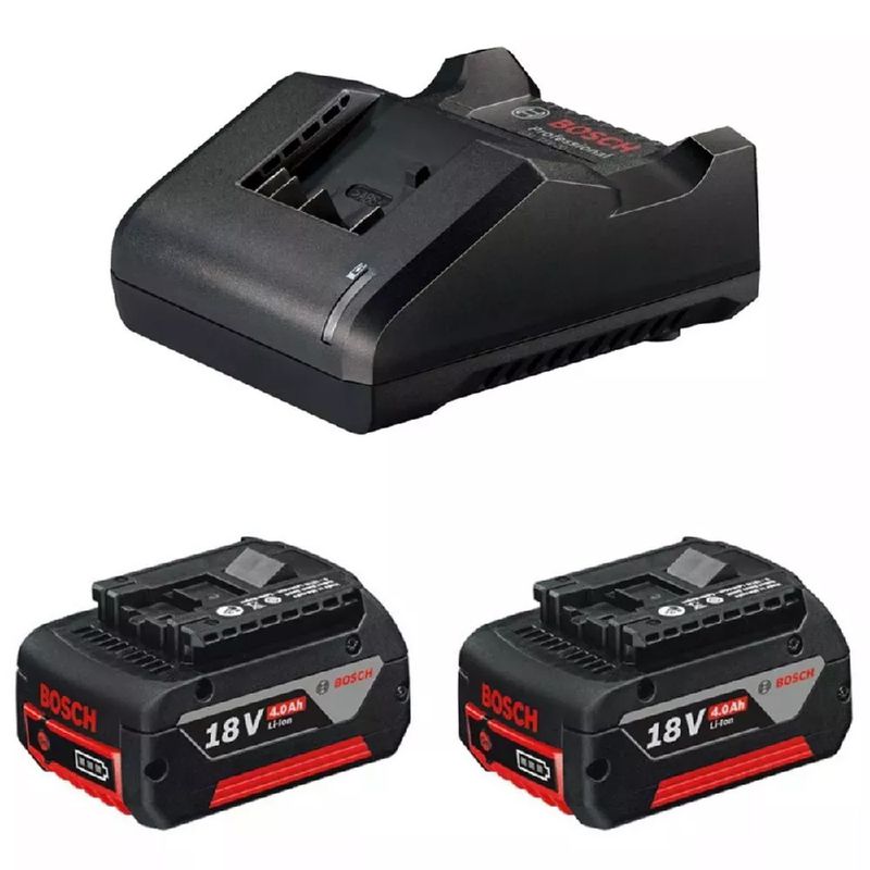Parafusadeira Furadeira de Impacto 18V Sem Fio Com Carregador e 2 Baterias (GSB180-Li) - Bosch