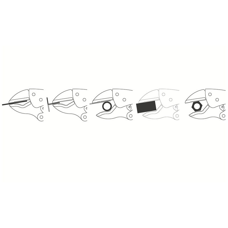 Alicate de Pressão Com Mordente Triangular 10'' (44012/110) - Tramontina Pro
