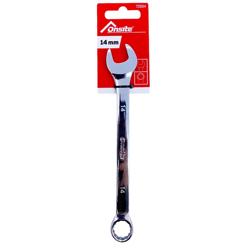 Chave Combinada em Aço Carbono 14mm (735014) - Onsite