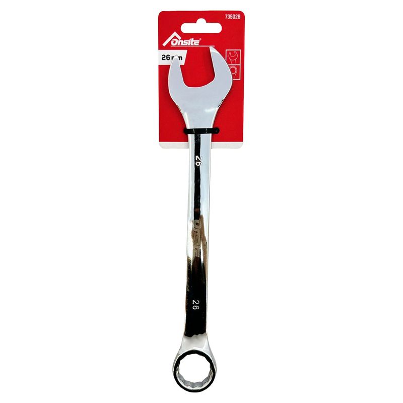 Chave Combinada 26mm em Aço Carbono (735026) - Onsite