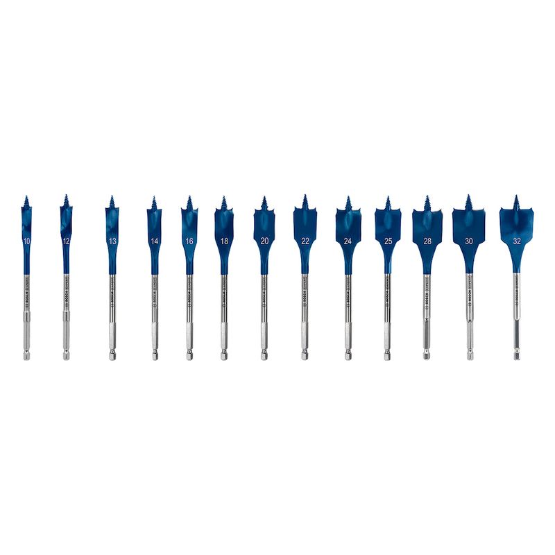Jogo com 13 brocas Bosch EXPERT Sel fCut Speed 10-32mm x 152mm