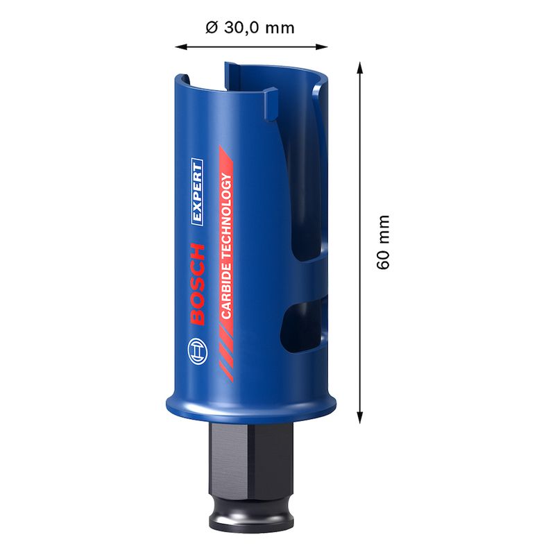 Serra copo Bosch EXPERT Construction Material 30 mm, 1 3/16''