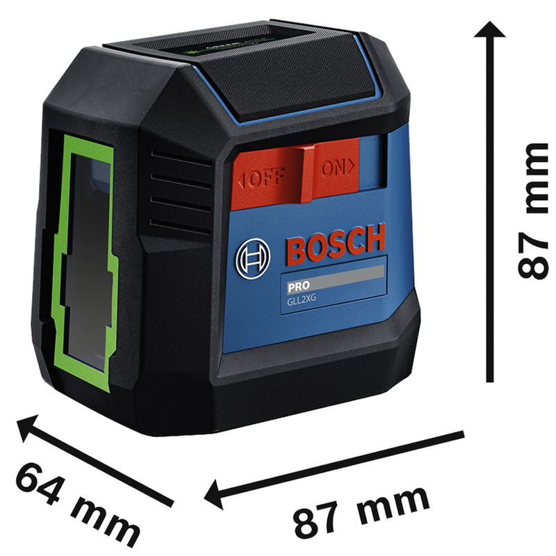 Nível a Laser Com Bateria e Tripé GLL 2XG PRO (06010653G1) - Bosch