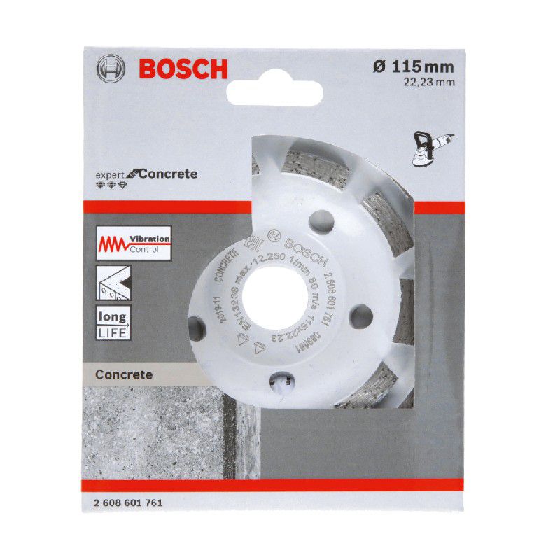 Prato diamantado segmentado Expert for Concrete 115x22,23x5mm