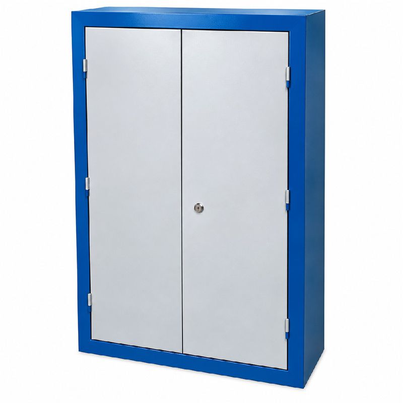 Armário Para Ferramentas Fechado Com 3 Gavetas Azul (54) - Fercar