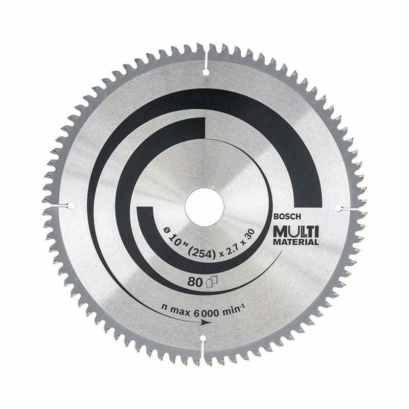 Serra Meia Esquadria GCM 254 Com Disco Multimaterial 80 Dentes - Bosch