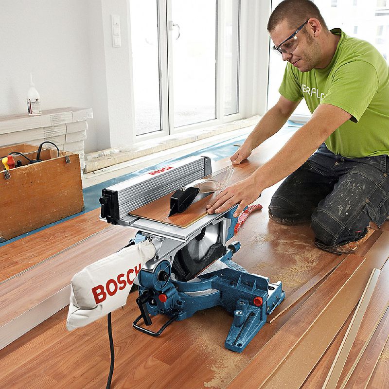 Serra Para Meia Esquadria Com Mesa e Disco 220V (GTM 12 JL) - Bosch