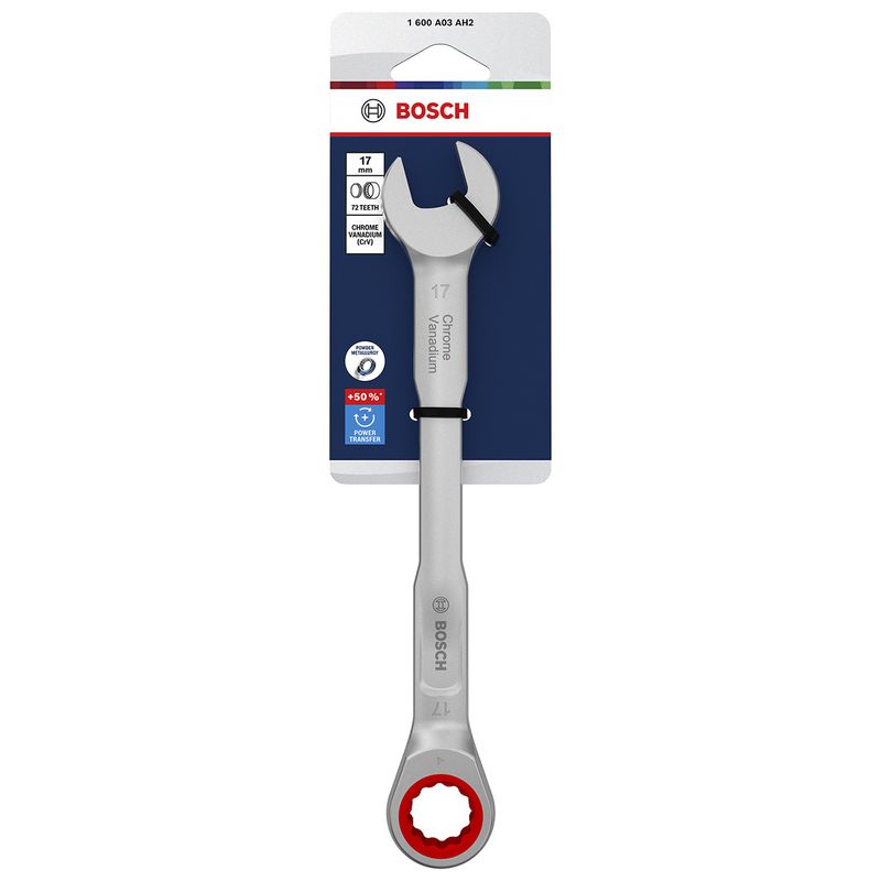 Chave de Catraca Combinada 17mm (1600A03AH2) - Bosch Pro