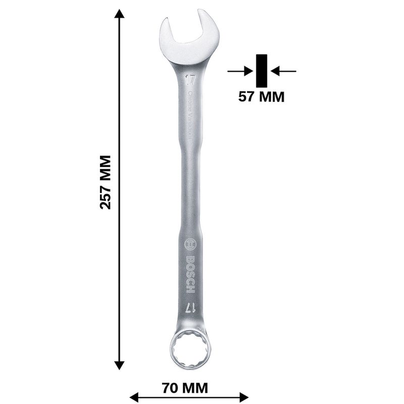 Chave Combinada 17mm (1600A03AJ7) - Bosch Pro