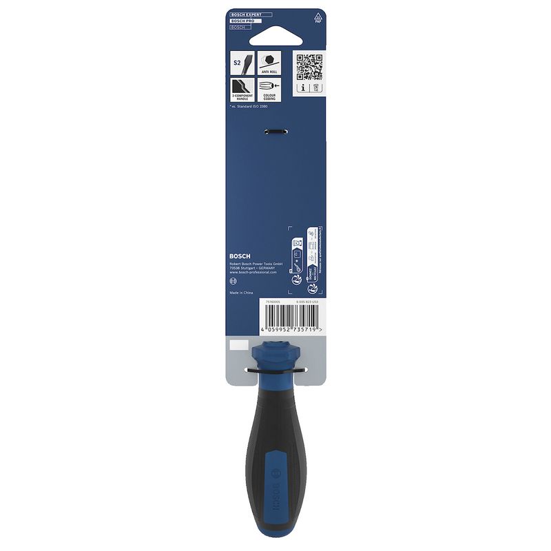 Chave de Fenda SL 1,6 x 8 x 150mm (1600A039S5) - Bosch Pro