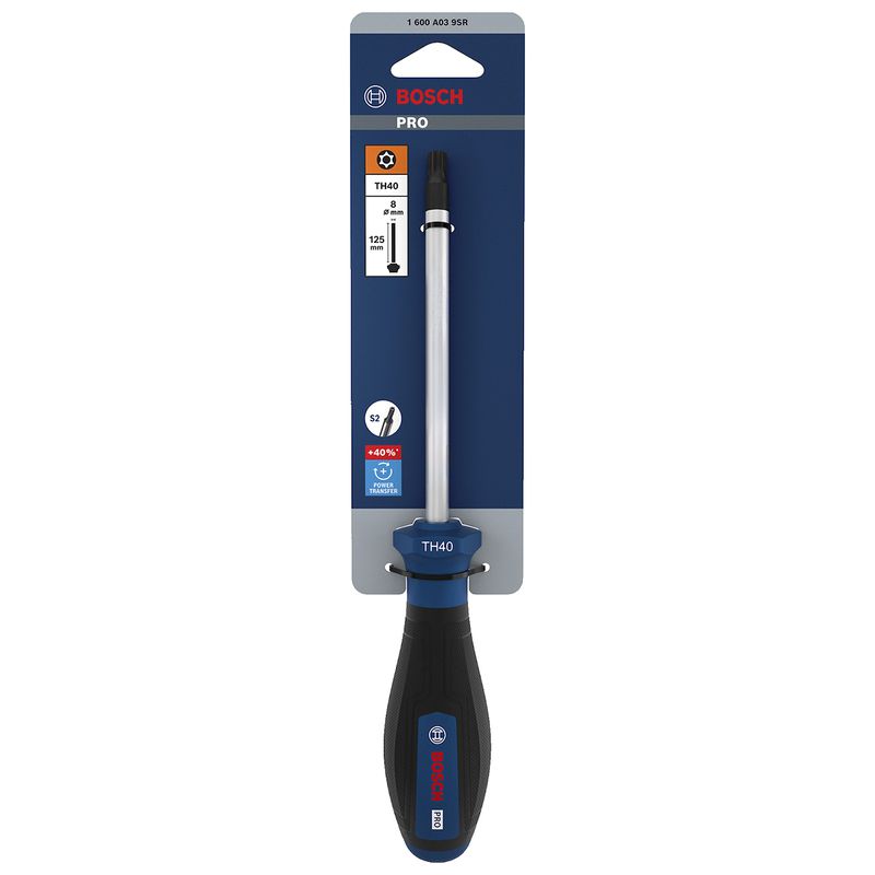 Chave de Fenda Security Torx T40 x 5'' (1600A039SR) - Bosch Pro