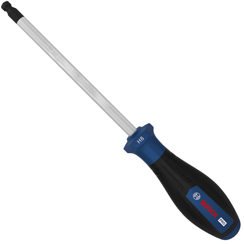 Chave Hexagonal Com Cabo Reto 8mm (1600A039SY) - Bosch Pro