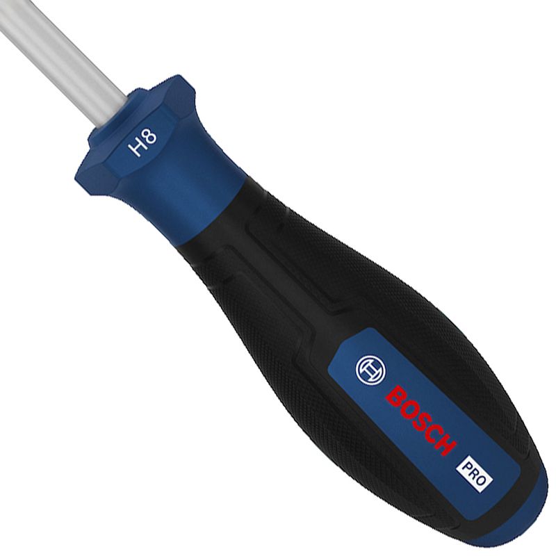 Chave Hexagonal Com Cabo Reto 8mm (1600A039SY) - Bosch Pro