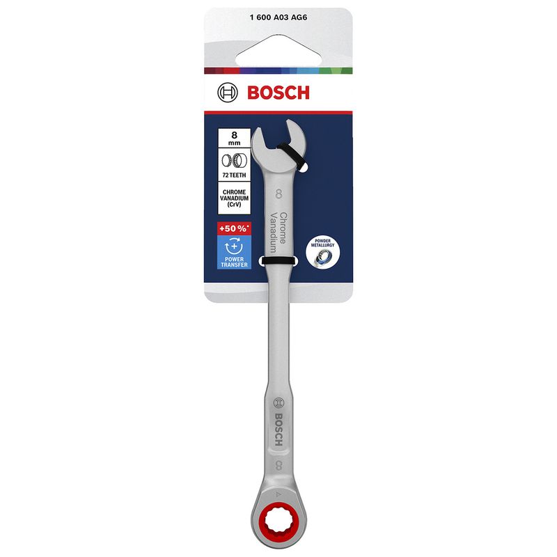 Chave de Catraca Combinada 8mm (1600A03AG6) - Bosch Pro