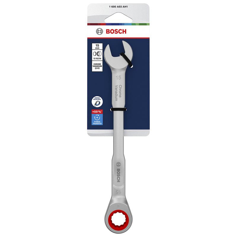 Chave de Catraca Combinada 15mm (1600A03AH1) - Bosch Pro