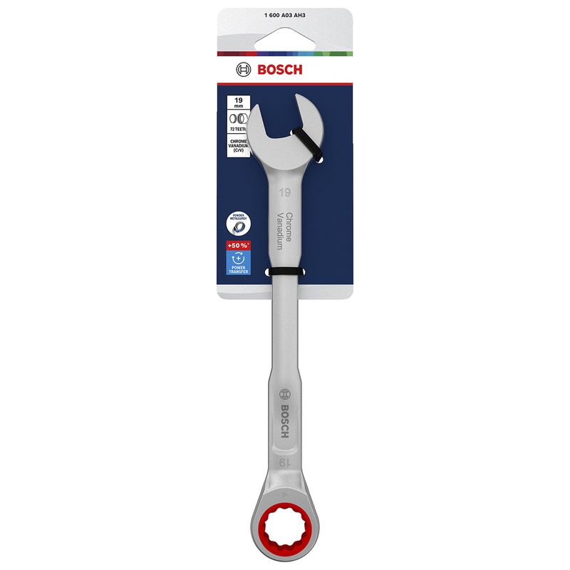 Chave de Catraca Combinada 19mm (1600A03AH3) - Bosch Pro