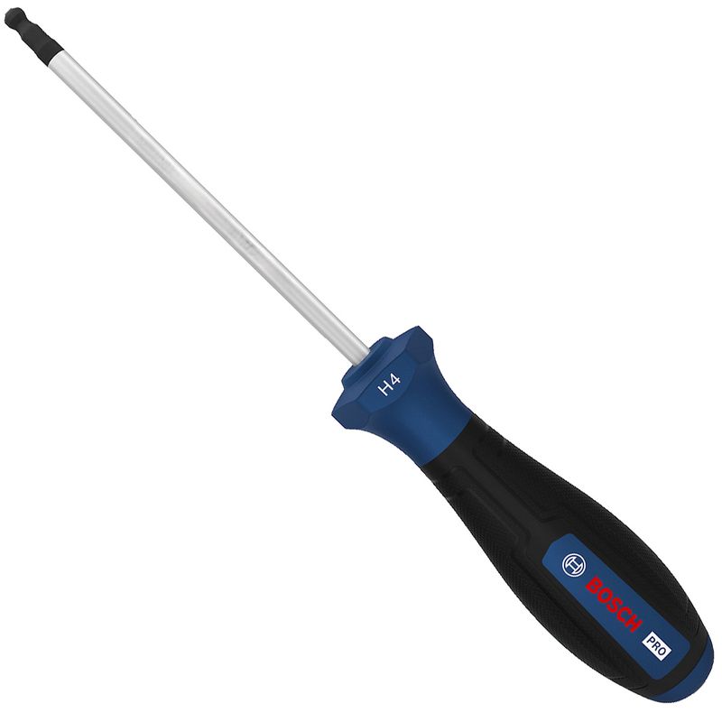Chave Hexagonal Com Cabo Reto 4mm (1600A039SV) - Bosch Pro