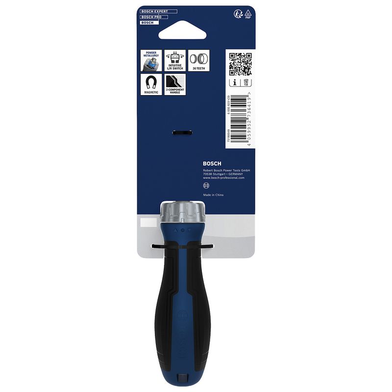 Chave de Catraca Para Bits 80mm (1600A039PP) - Bosch Pro