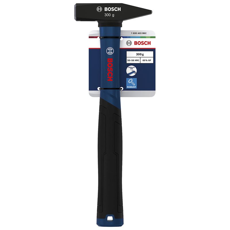 Martelo Pena Com Cabo de Fibra 300g (1600A03B6C) - Bosch Pro