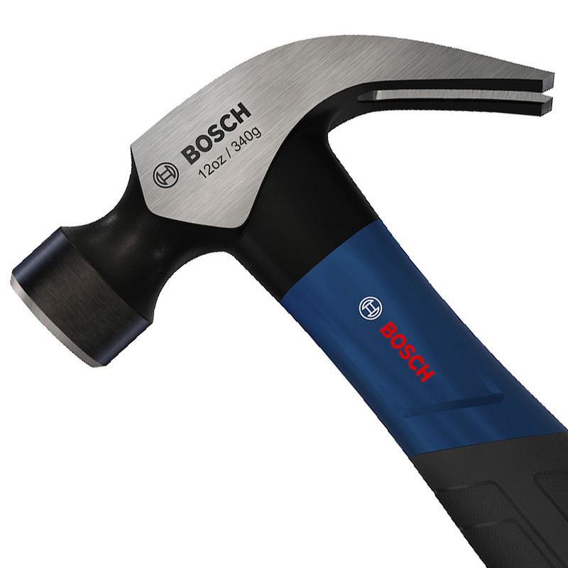 Martelo Carpinteiro Com Cabo de Fibra 24cm (1600A03AK8) - Bosch Pro