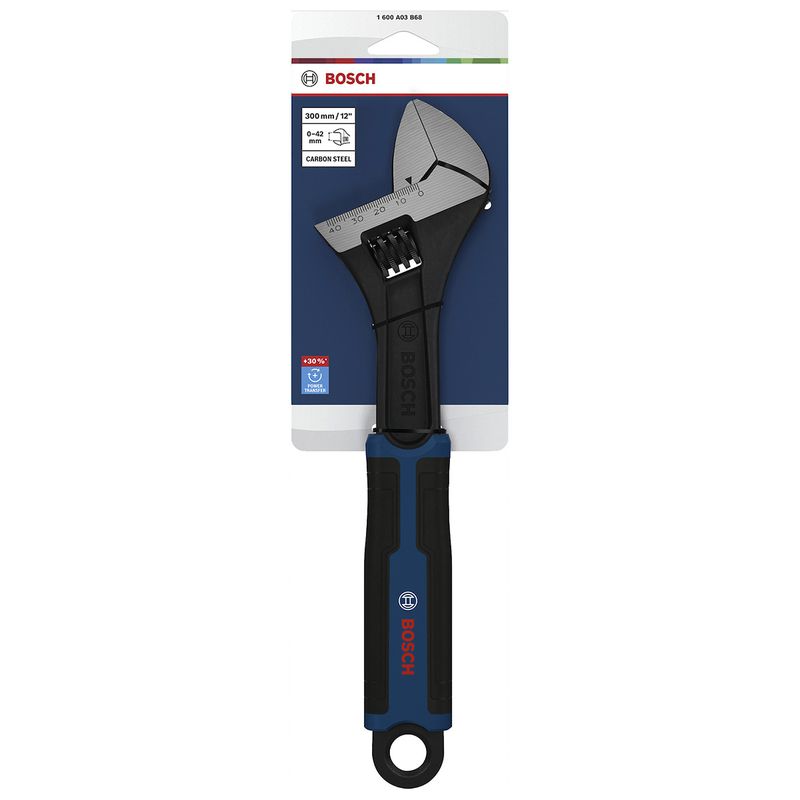 Chave Inglesa Ajustável Fosfatizada 12'' (1600A03B68) - Bosch Pro