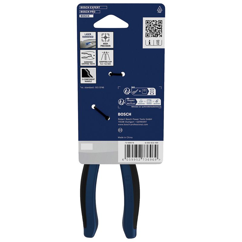 Alicate Universal 180mm (1600A039RC) - Bosch Pro