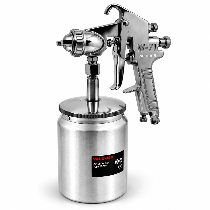 Pistola Para Pintura Tipo Sucção de Alta Pressão 1,5mm (W71-S) - Aeropro